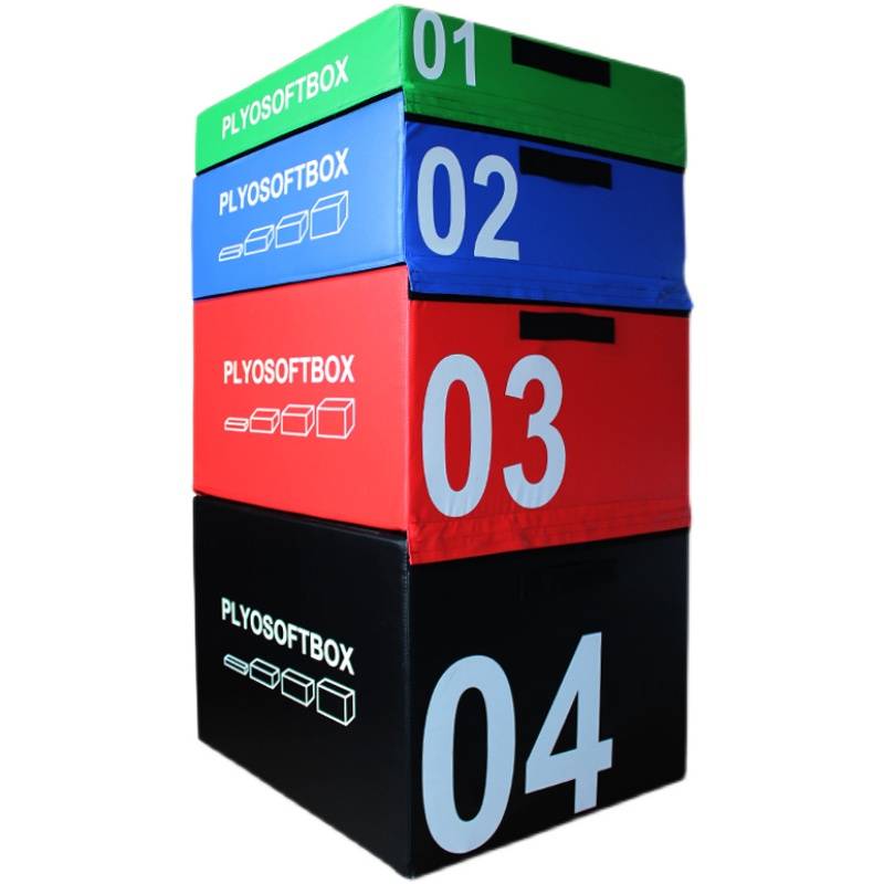 Four -in -one jump box software Furnishing children's physical training B fitness equipment Taekwondo -class triple one -one -one -one