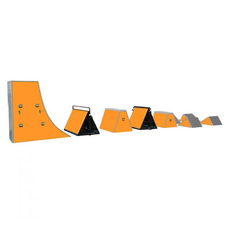 Children's parkour nine -piece training equipment Children's sensor training equipment full set of jumper body suitable training equipment
