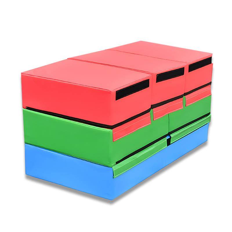 Children's sensory training body, suitable energy equipment, early education special multi -function stack cushion multi -function training box combination
