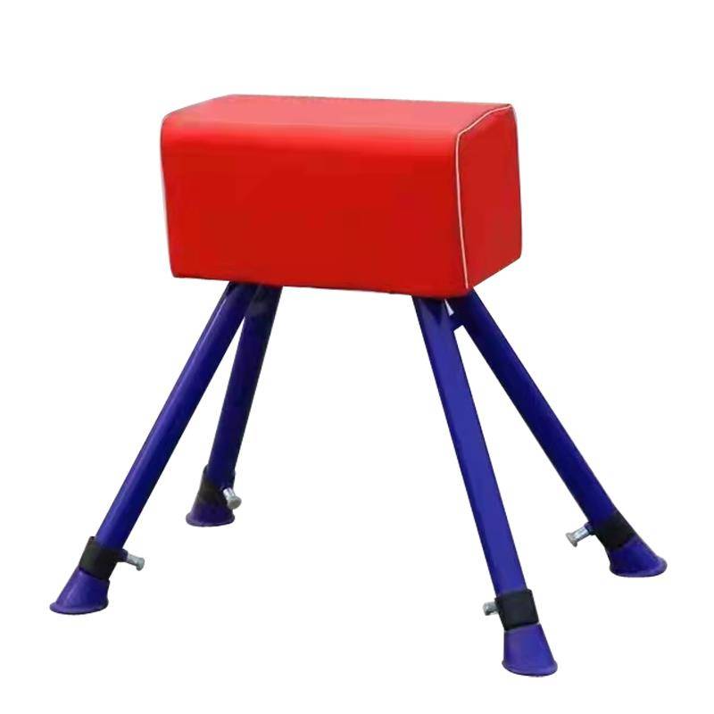 Kindergarten jumping horse jumping goes on goes on goat with adult children's wooden jumper outdoor sports physical fitness training