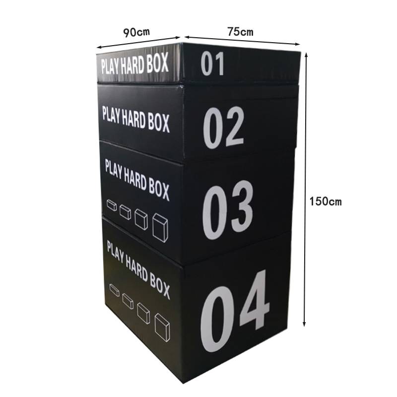 Black plus heavy one -jump box (50kg)