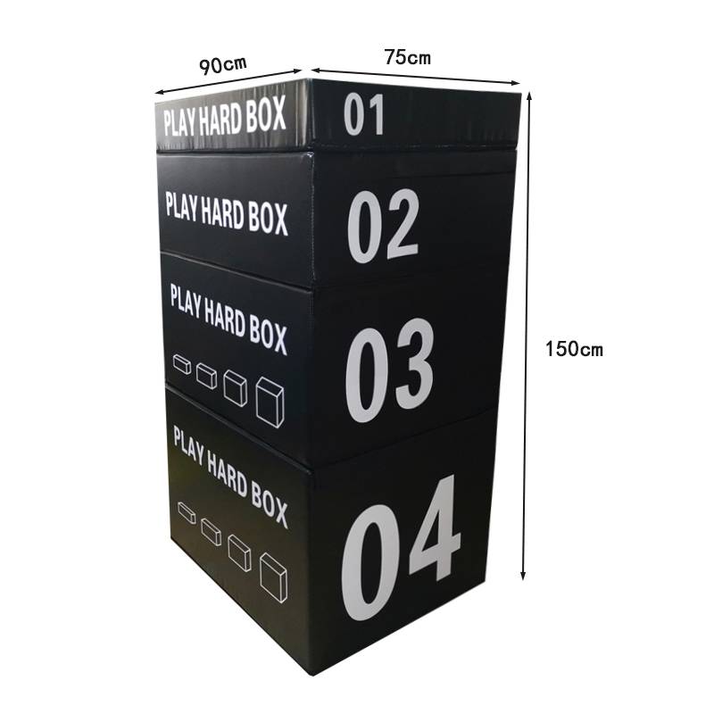 Black Standard model four -in -jump box (35kg)