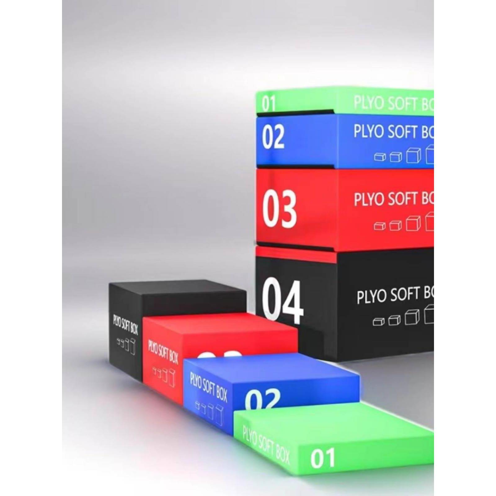 Jumping box, training box child-cubling physics