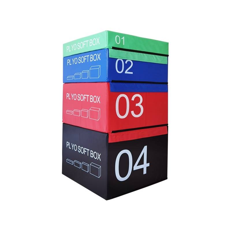 PU combination jumping box software jump box boxing martial arts dance children jumping box gym burst power bouncing