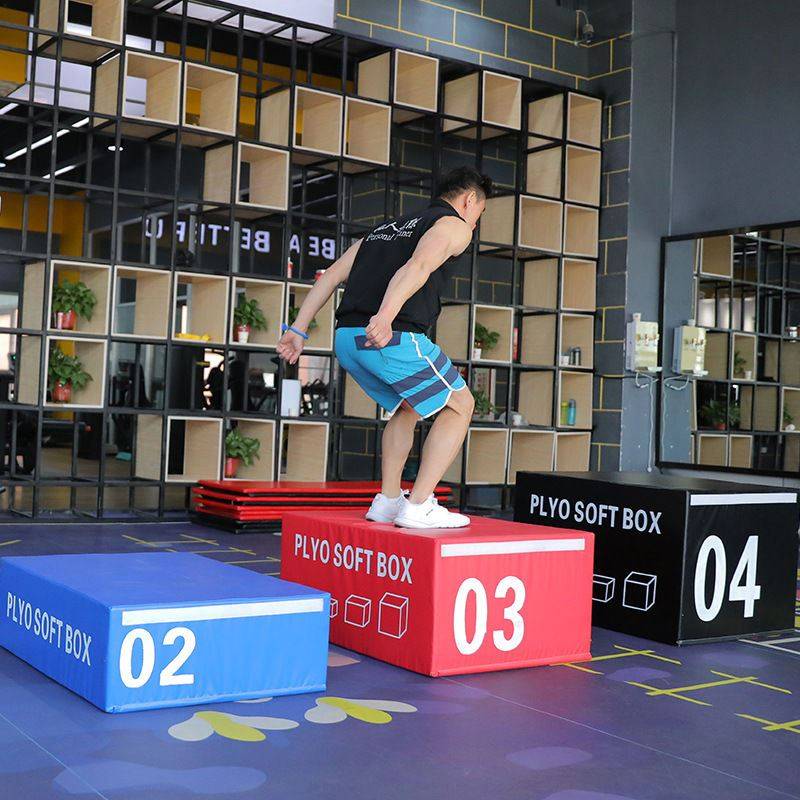 Jumpbox four and a half to train children's flexible box four to develop the capacity of a gymnasium