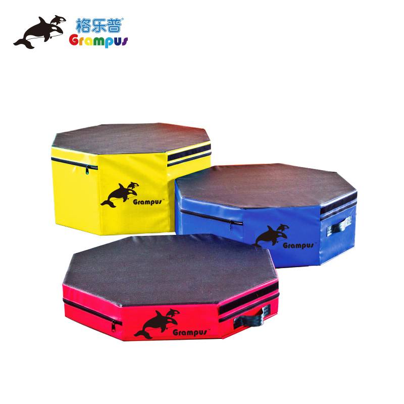 Taiwan Galep imported mini jump pad octagonal combination jumper high sponge pad team cooperation box jump box