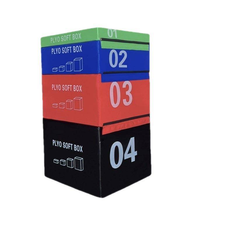 Jumper box soft gym, high-tempered children's ejection combination trained to jump