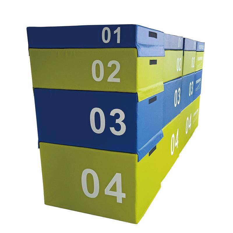 Children's fitness training equipment full set of sense training equipment Children's physical energy equipment combination box jump box