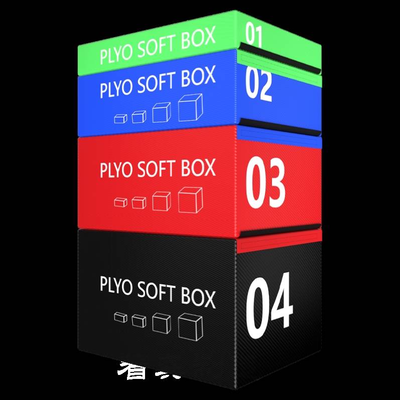 Physical energy training Equipment Gymnasium Si -in -jump box training bouncing children's software software soft jumping horse box