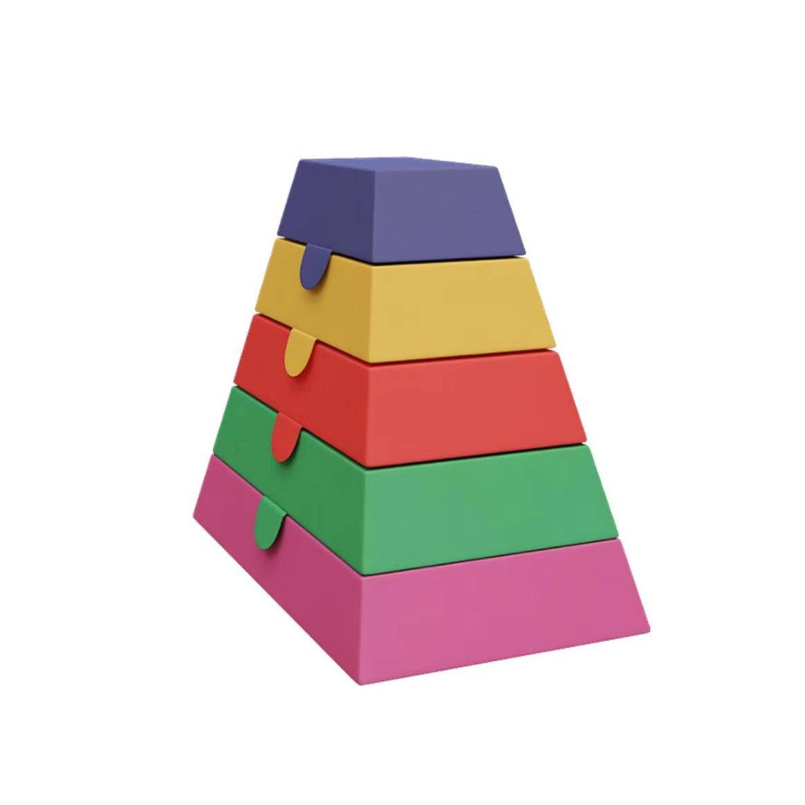 Kindergarten jumping horse saddling horse software training equipment induction, suitable for teaching aius, goat jump over the combination jump box