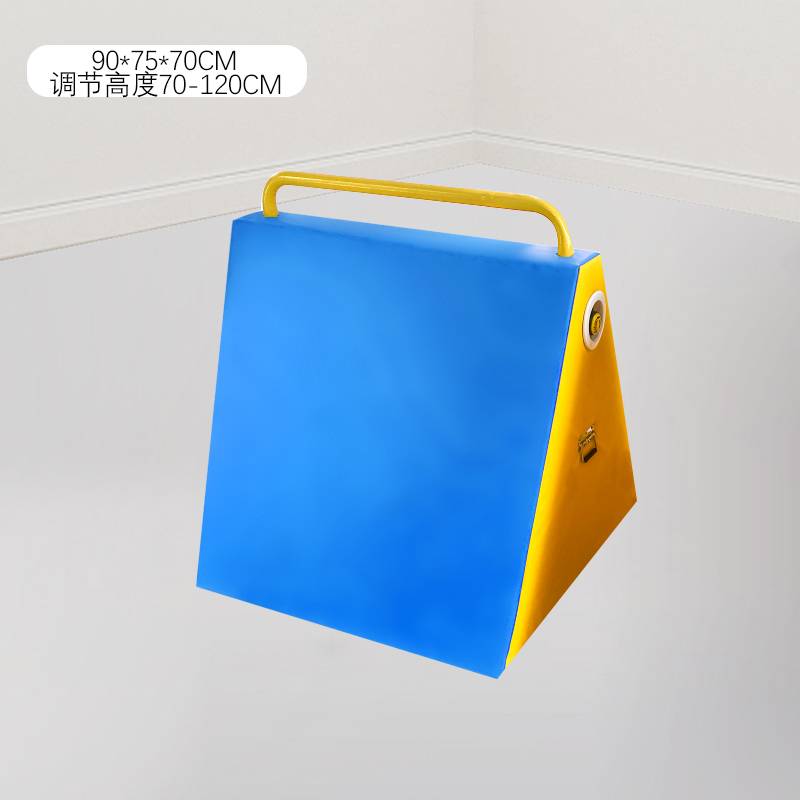 Small -adjustable height triangle frame