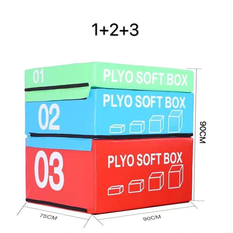 90cm classic four -color model 1+2+3 jump box