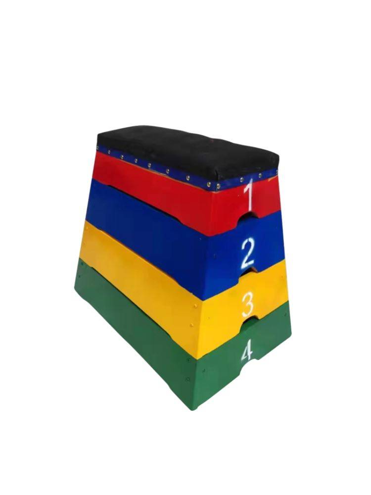 Adjustable balance wood reptile racks, training equipment, children jumping horses jumping goes with goats and horses, wood quality disassembly box
