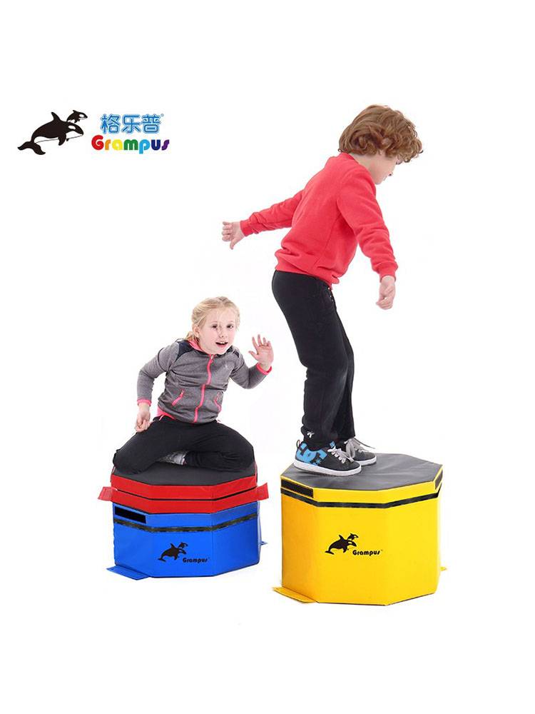 Gelipu classic jumping horse gymnastics cushion energy kindergarten software jumping box children's early education sense training equipment