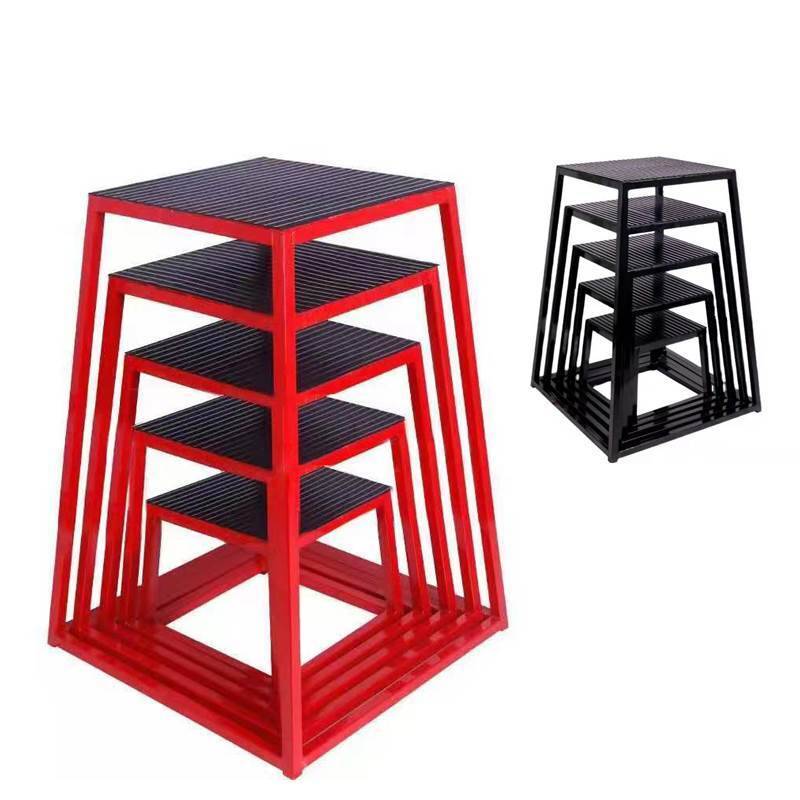 Gym multifunctional training stool bodybuilding sports equipment gradual customized gymnastics stool training pedal jumping box jump box