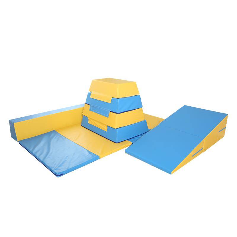 Children's physical fitness training Equipment Sensory Teachers Jumping Box Supu -C kindergarten jumping horses balancing wood combination software