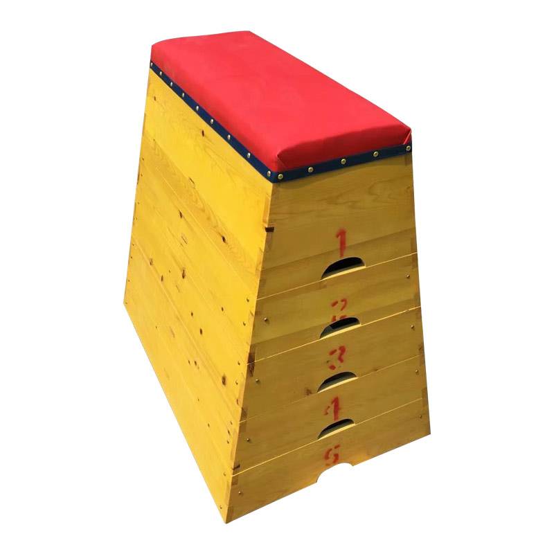 Solid wood jump box physical fitness kindergarten jumping horses jumping training equipment Special springboard for primary and secondary schools can demolish fitness jump boxes