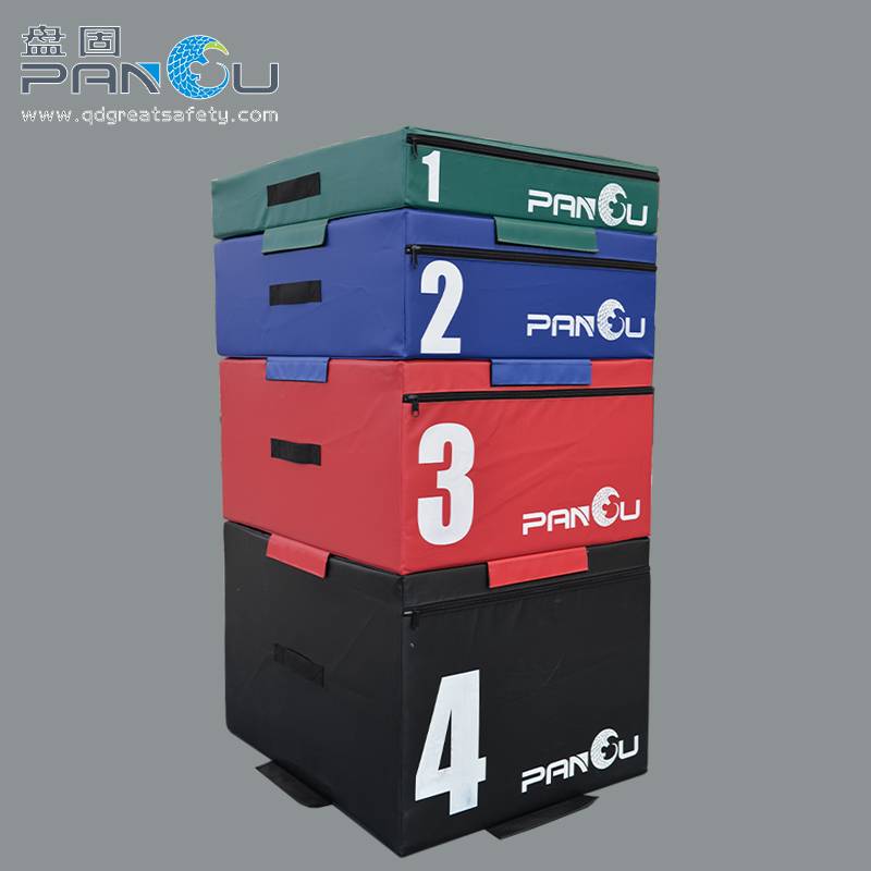Panzu jumping box training jumping box jump box Fitness explosion force Children's three -in -one software body can four levels, four -in -one