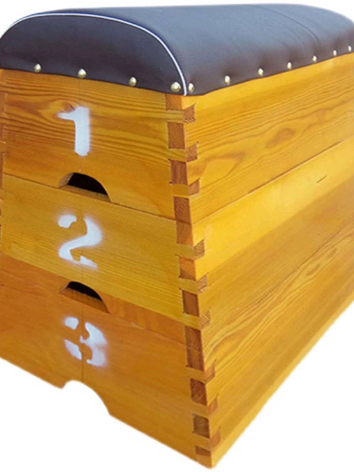 Children's jumping box bouncing adjustment training body is suitable for the pommel -horse kindergarten lamb jumping can be demolished wooden jumping horses