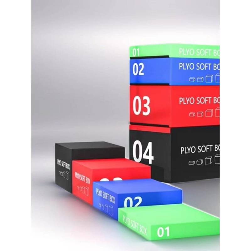 Adult single gym upgrades to aggravate the software jumping box, four -in -one children's kindergarten body, fitness, training jumping horse