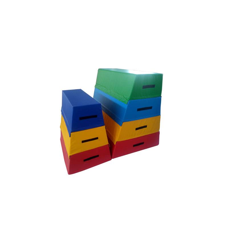 Software saddle horse jump box four sections