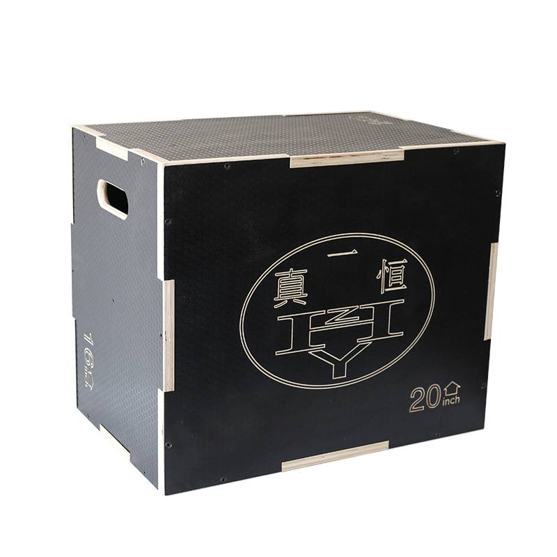 Internet celebrity private education training wooden jump box commercial fitness wooden box ultra -thick body energy training bouncing equipment jumping stool jump box