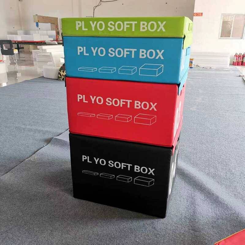 Cool Kaan's step-by-step jumpbox, four-by-one training for children's flexible, step-by-step, phase-out