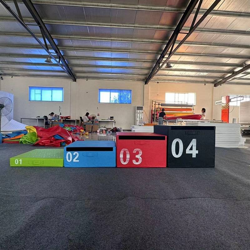 Cool Kaan's step-by-step jumpbox, four-by-one training for children's flexible, step-by-step, phase-out