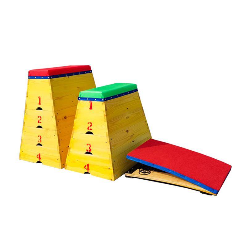 Children's saddle horse jumping horse jumping horse children's physical training equipment jumper box jumping horse pier jumping goat pde of the pde