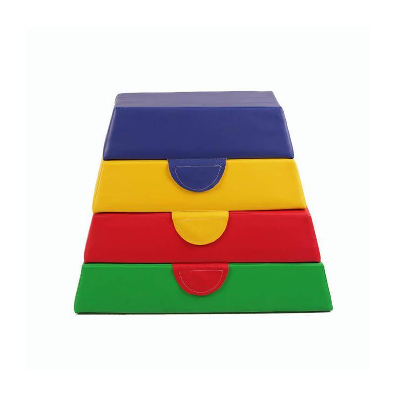 Kindergarten jumping horse combination jumping boxes goat jumping saddling pommels to split legs jumping children's gymnastics fitness training sensor integrity manufacturers