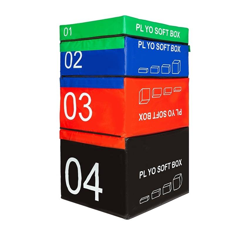 A FOUR-TO-ONE PU JUMPBOX IS SOLD BY A FLEXIBLE-MIXED DANCE AND CHILDREN'S GYM
