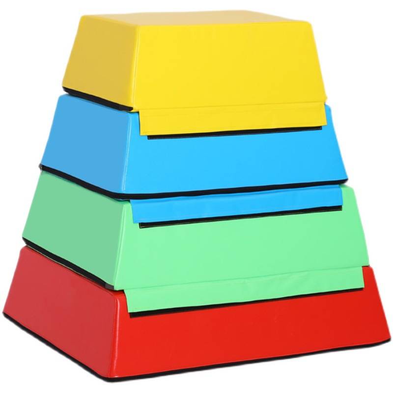 Children's physical fitness training equipment jumping horse combination and split leg jumping Ama goat jumps, Software Soft Safe Horse jumping box
