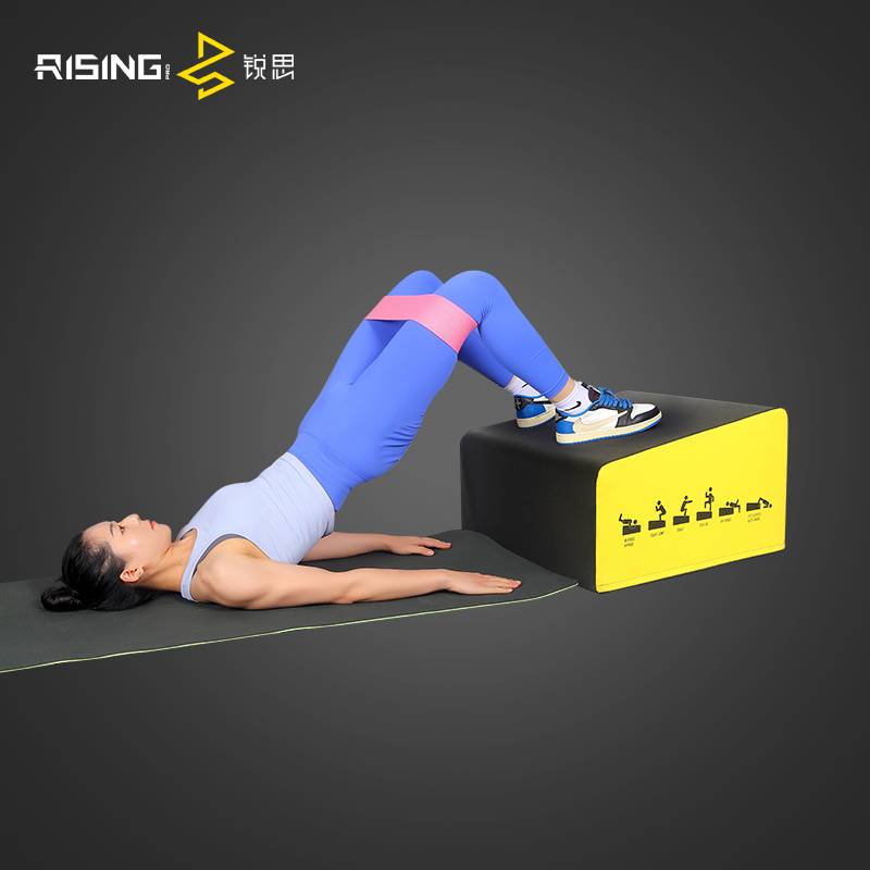 A multi-purpose hip bridge with a gym-bar bell ass trainer, Yoga Roller