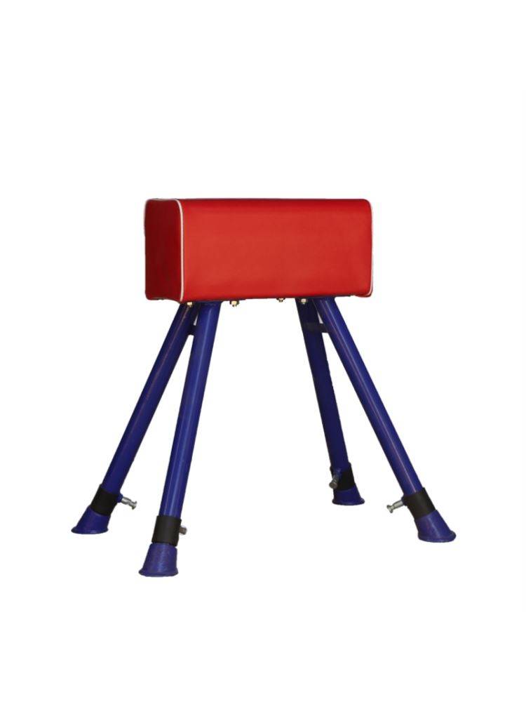 Large goat jump training equipment Spring assistance springboard children can adjust the horse jumping kindergarten saddlina and horse disassembly box