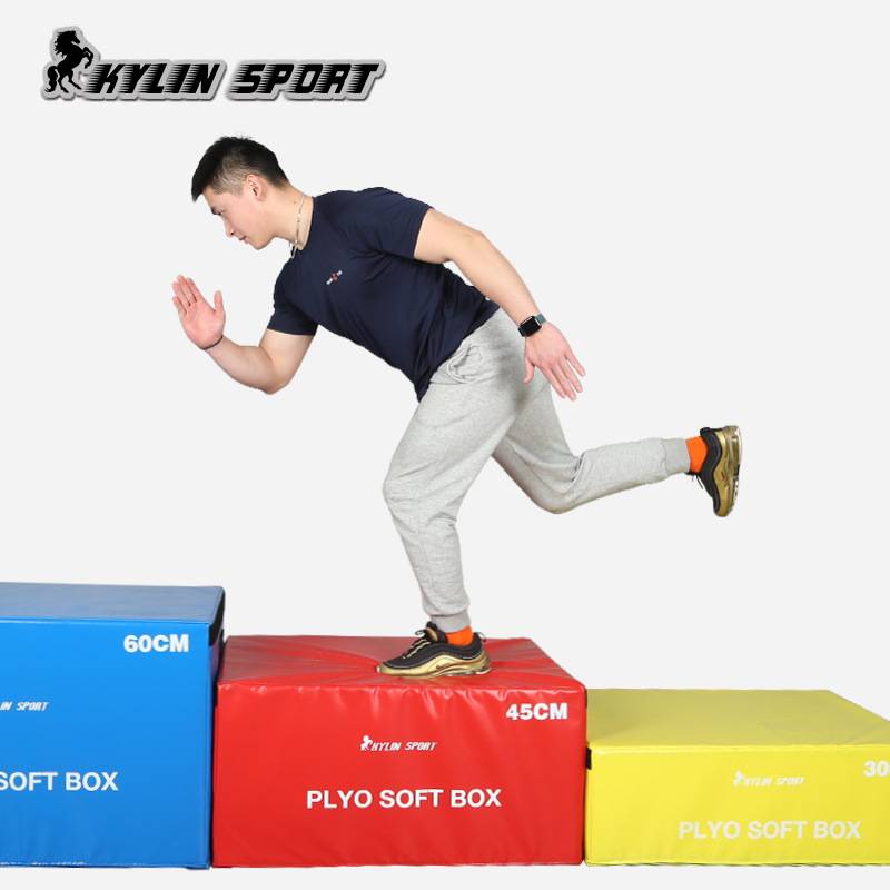 Bouncing training jumping box software combination jump box bouncing power explosion training jump stool fitness sponge jump box