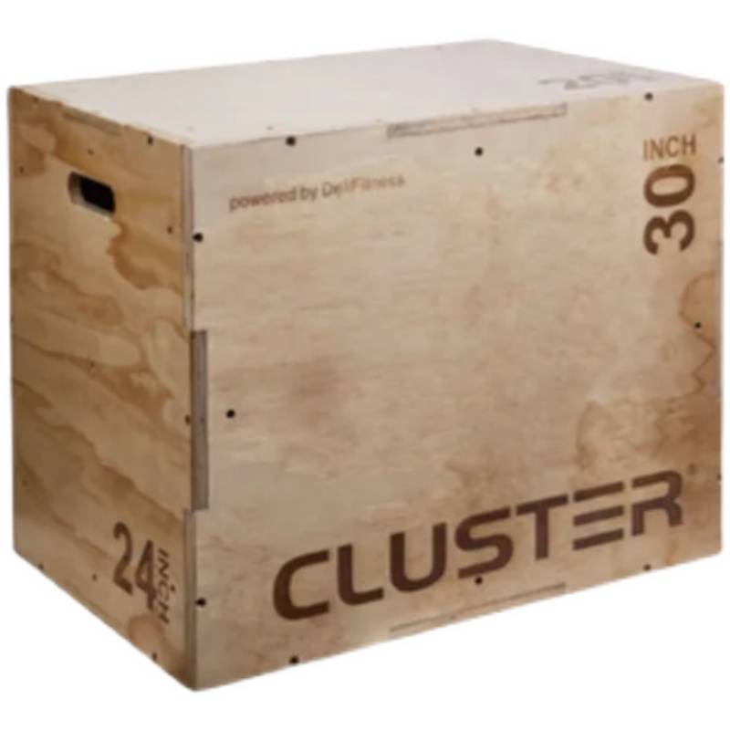 Cluster wooden box