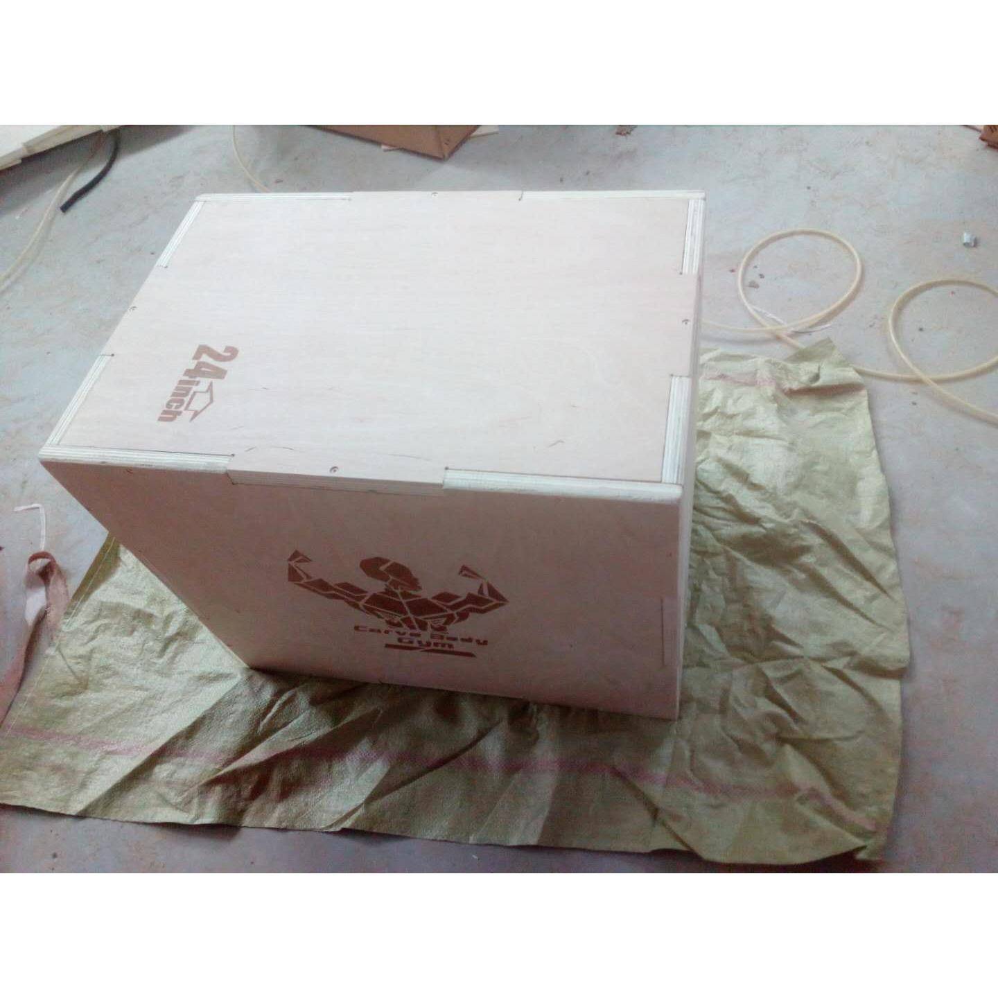 Export training wooden jumper Crossfit triple -in -one comprehensive physical training fitness jumping Masao stool