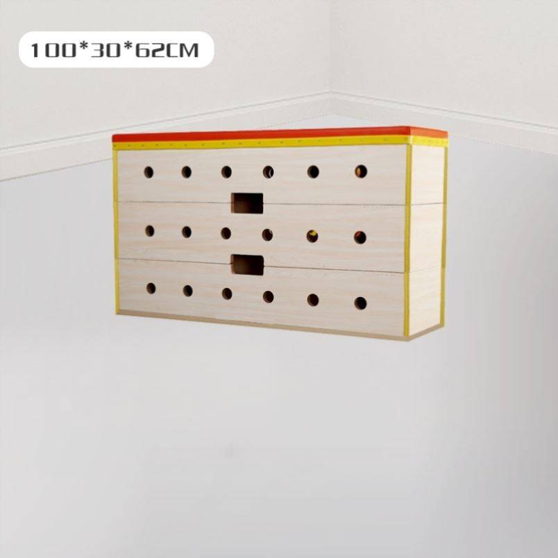 T62-Parkour three-layer stack box
