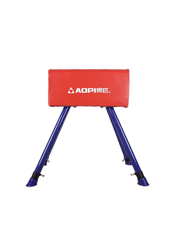 August Children's adjustable horses jumping kindergarten saddlina and horses, small middle and small goats, training equipment spring assistance springboard