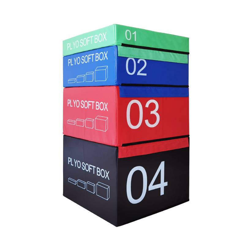 Four -in -one PU combination box jump box, gym bouncing training explosive power software dance sports jump box