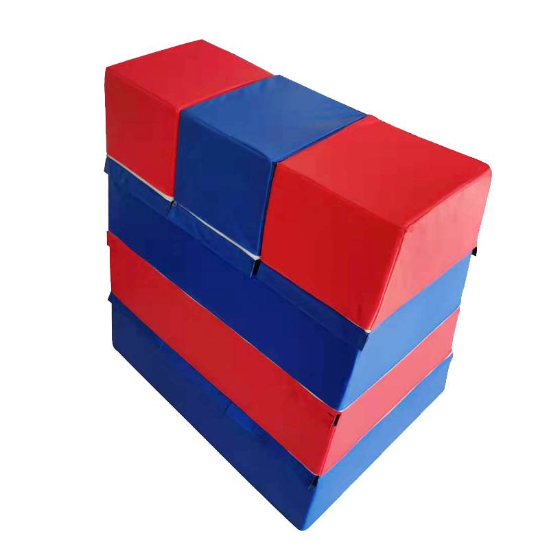 Direct sales early teaching equipment Software Four -section of saddling box jumping box children's physical fitness training jump box 345 gear