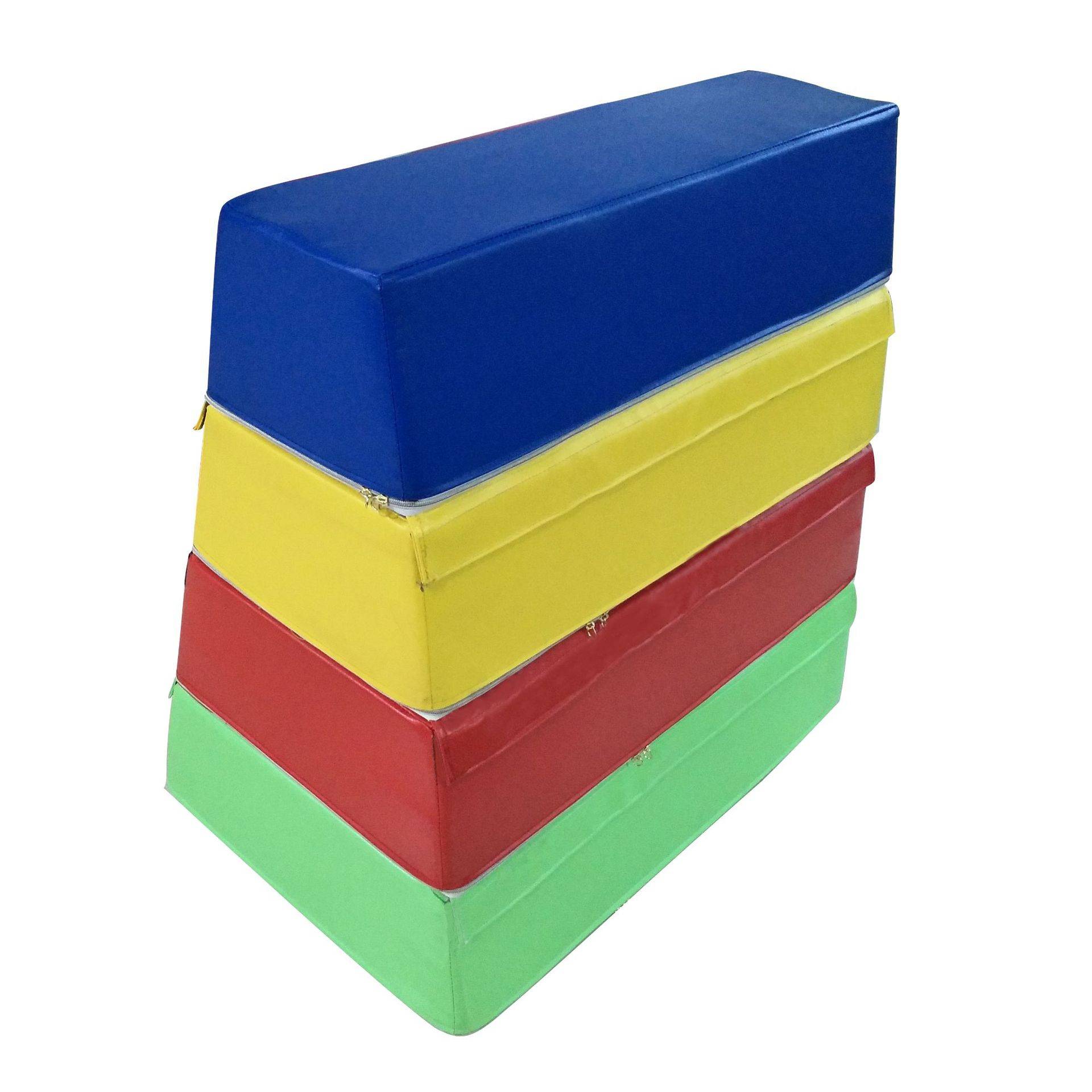 Direct sales early teaching equipment Software Four -section of saddling box jumping box children's physical fitness training jump box 345 gear