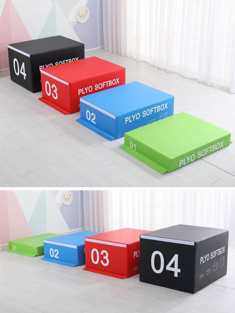 Four -in -one Grade Box Software Combination Children's Sensing Training Equipment is suitable for four -layer horses box toys