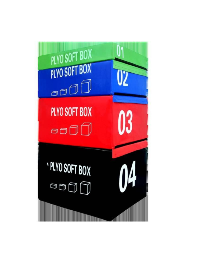 Jump-box soft gyms and a jump-up of goats and goats to balance the body of the children's body training kit