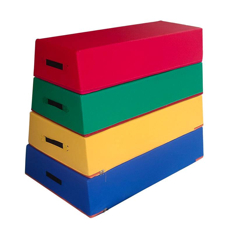 Children's software multifunctional jumping box sponge jump 4 boxes, four sections, horses jump box, kindergarten, kindergarten, training turtle