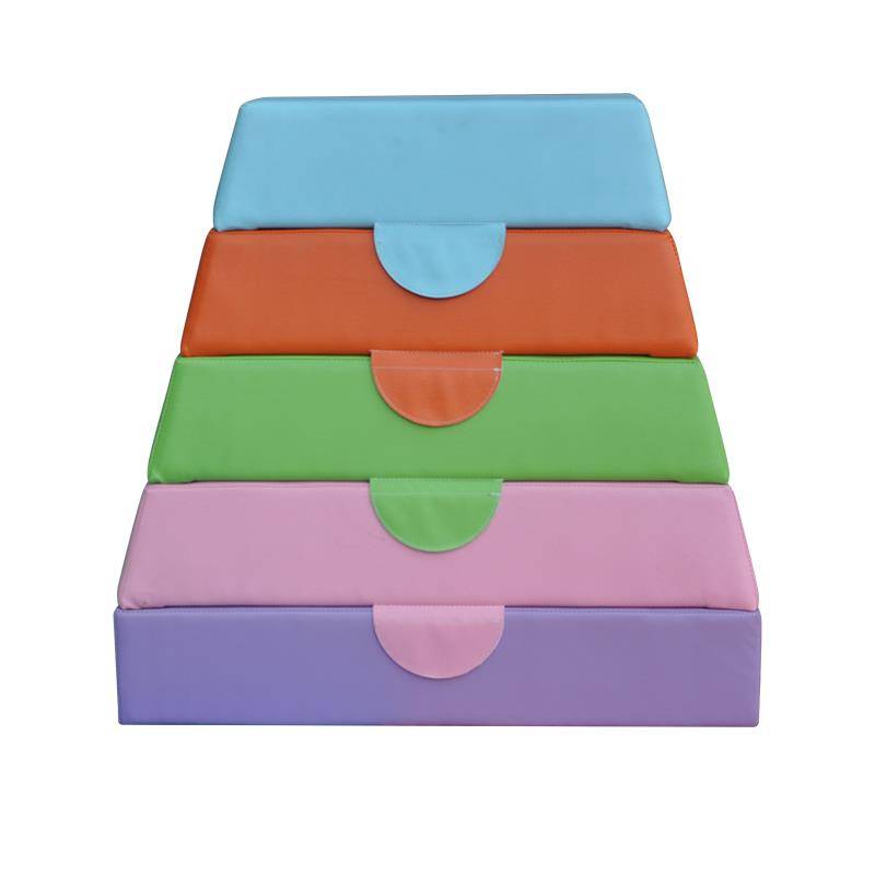 Children's software training jumping box track and field leaping disorder balances wooden kindergarten soft jumping Ma'anshan Sheep Duki Bridge