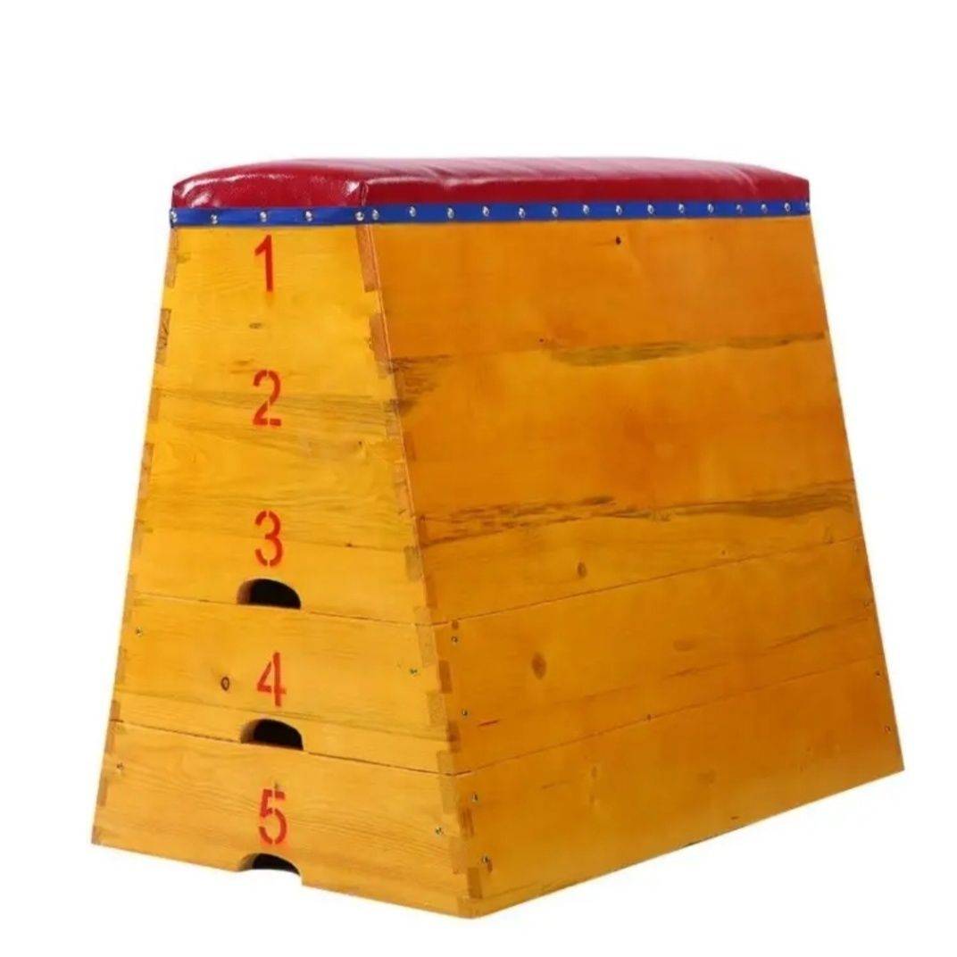 Primary school log color saddle horse is 85 long 100 cm high