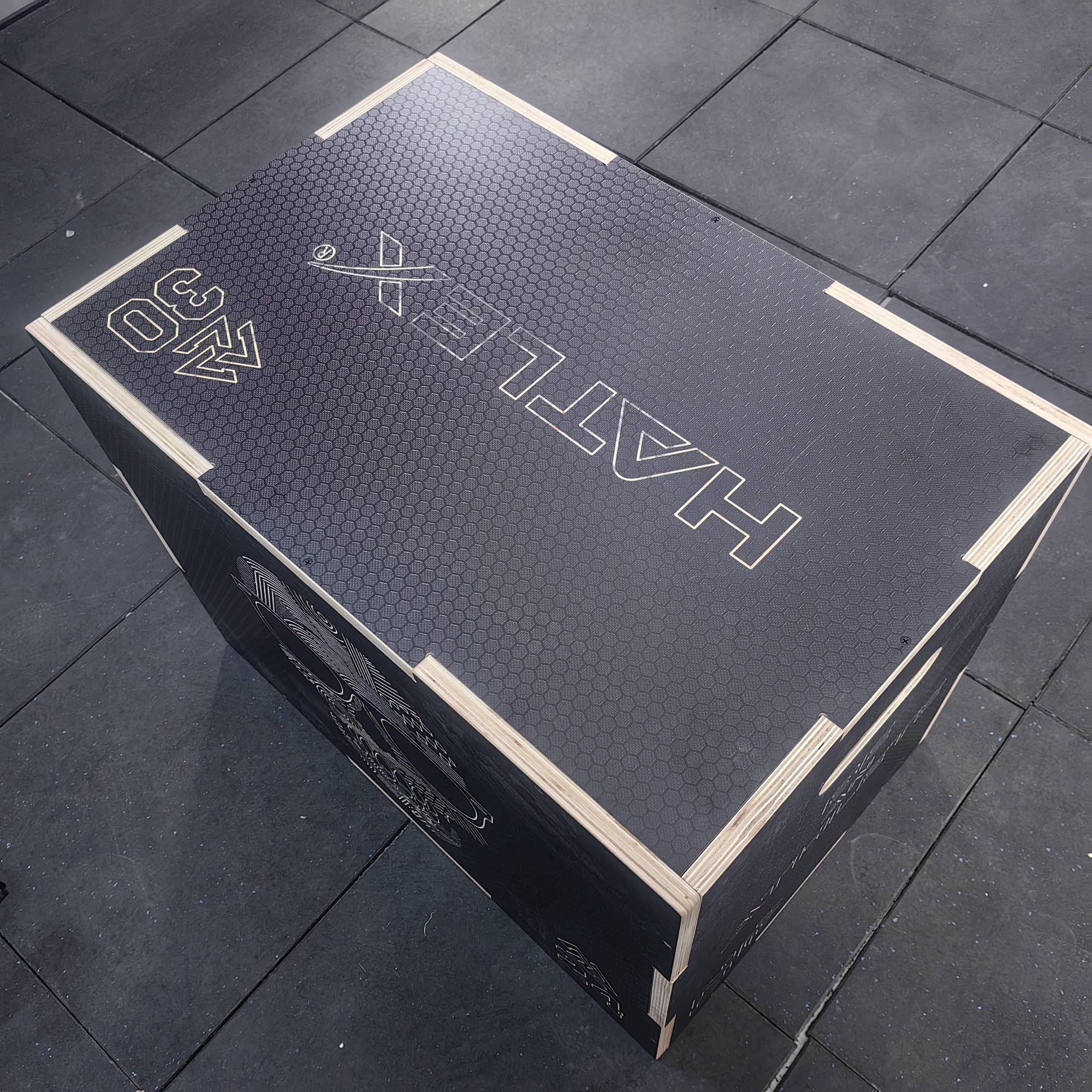 Hatlex wooden jump box large three -in -one jump box