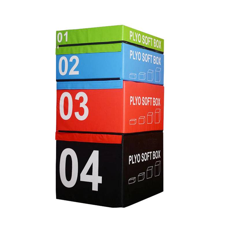 Professional bouncing training software Fourth -in -one explosion force sports 4th sponge jump box jumping gymnastics safe jump stool fitness