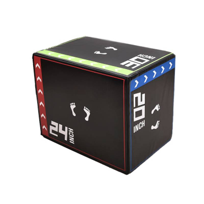 Private education soft three -in -one jump box bouncing explosion training jumping stool jumping horse thickened leather leather goat fitness bouncing